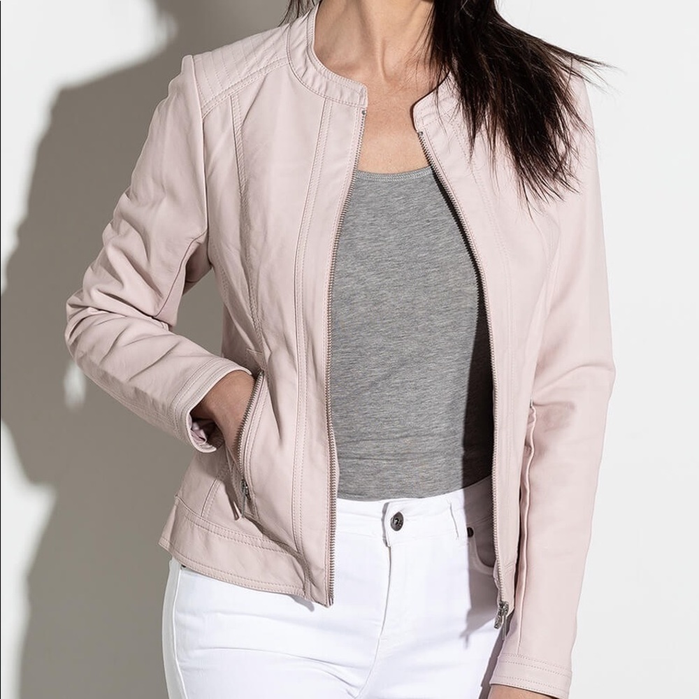 Vegan Leather Jacket